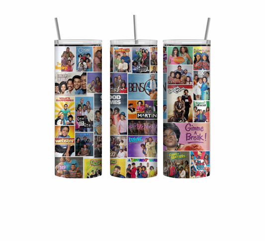 Black Sitcom Mashup Tumbler, Throwback Tv Shows Tumblers