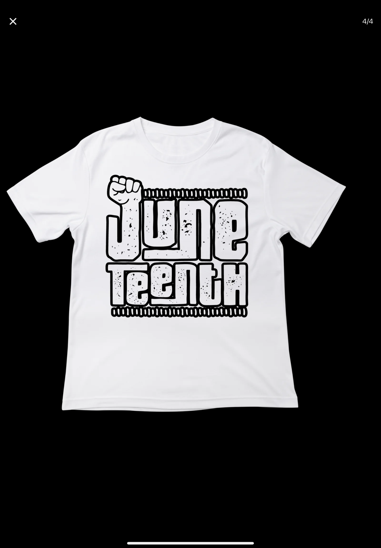 Juneteenth Theme T-shirts, One color design, Soft Tee, Holiday Design