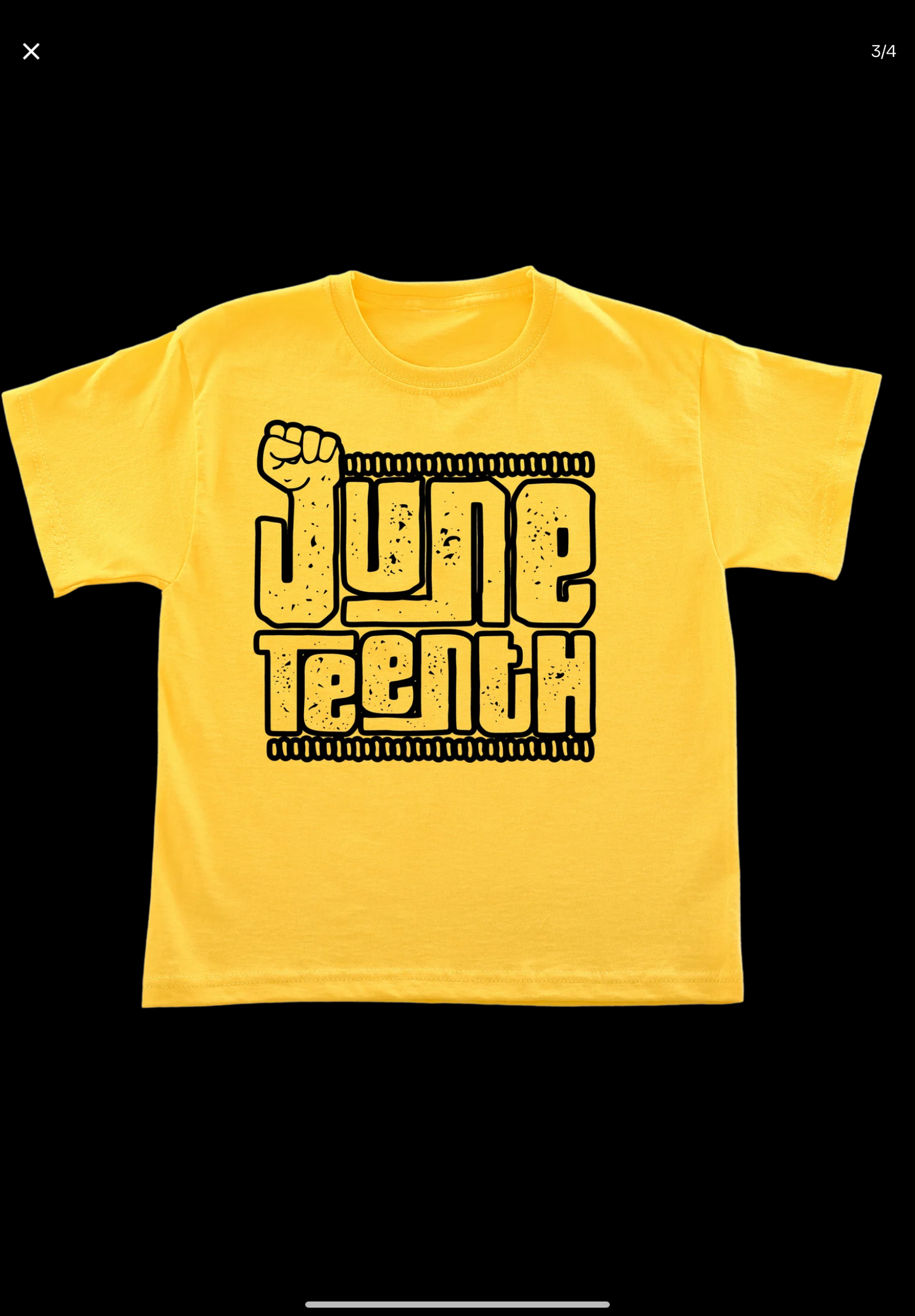 Juneteenth Theme T-shirts, One color design, Soft Tee, Holiday Design